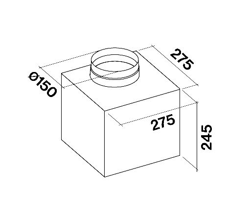 FALMEC moteur déporté sous-combles Brushless 1100 m3/h KACL.770#41F ref. 125976