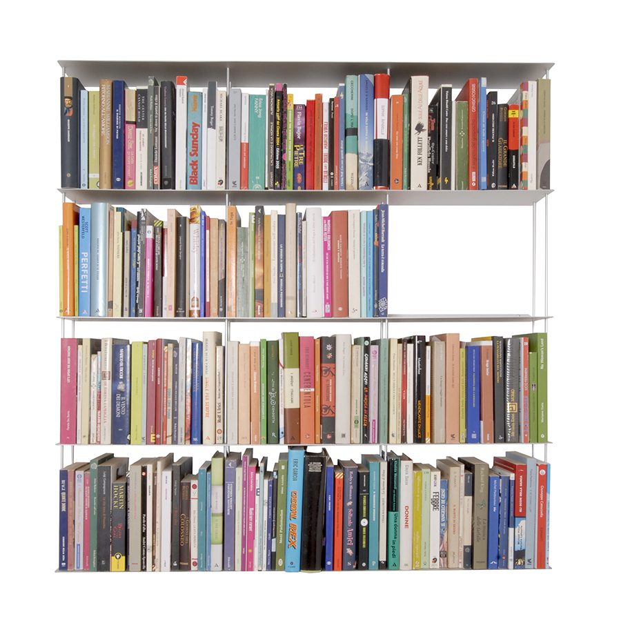 KRIPTONITE bibliothèque murale KROSSING 100 x H 100 cm (Aluminium - Métal)