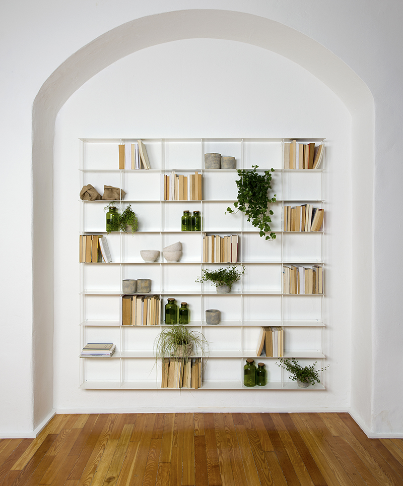 KRIPTONITE bibliothèque murale KROSSING 200 x H 200 cm