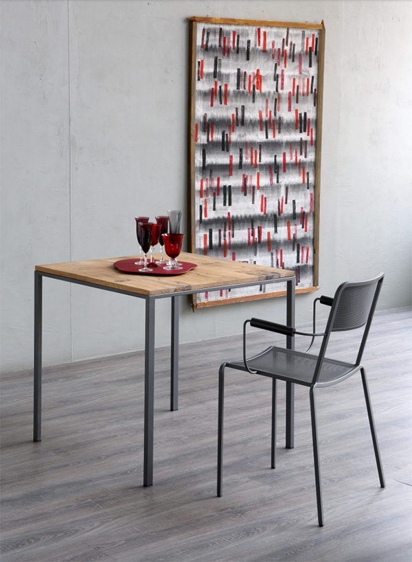 ZEUS table carré MINI TAVOLO 2018 69 x 69 cm