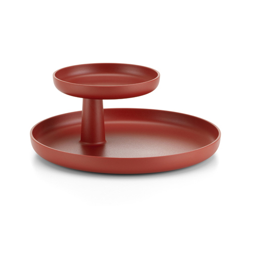 VITRA plateau ROTARY TRAY (Brique foncé - ABS)