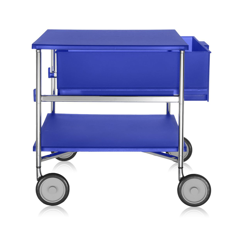 KARTELL cabinet with wheels 1 drawer and 1 shelf MOBIL