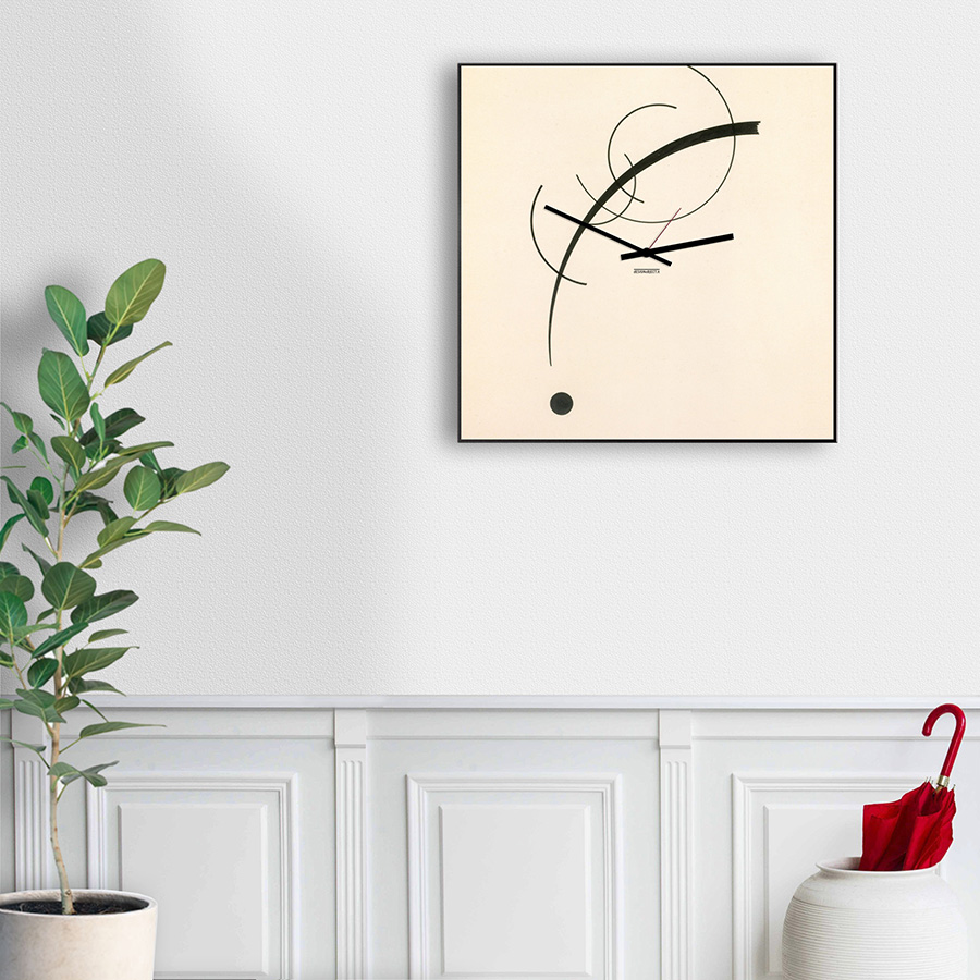 dESIGNoBJECT wall clock KANDINSKY CLOCK