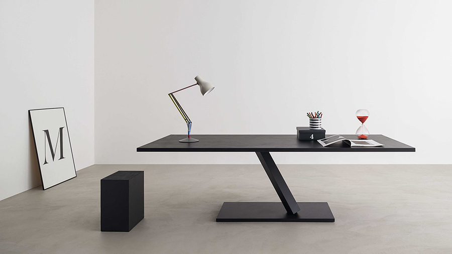 DESALTO rectangular table ELEMENT 240 x 99 cm