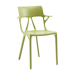 KARTELL set of 2 chairs with arms AI - THE FIRST CHAIR CREATED BY A.I.