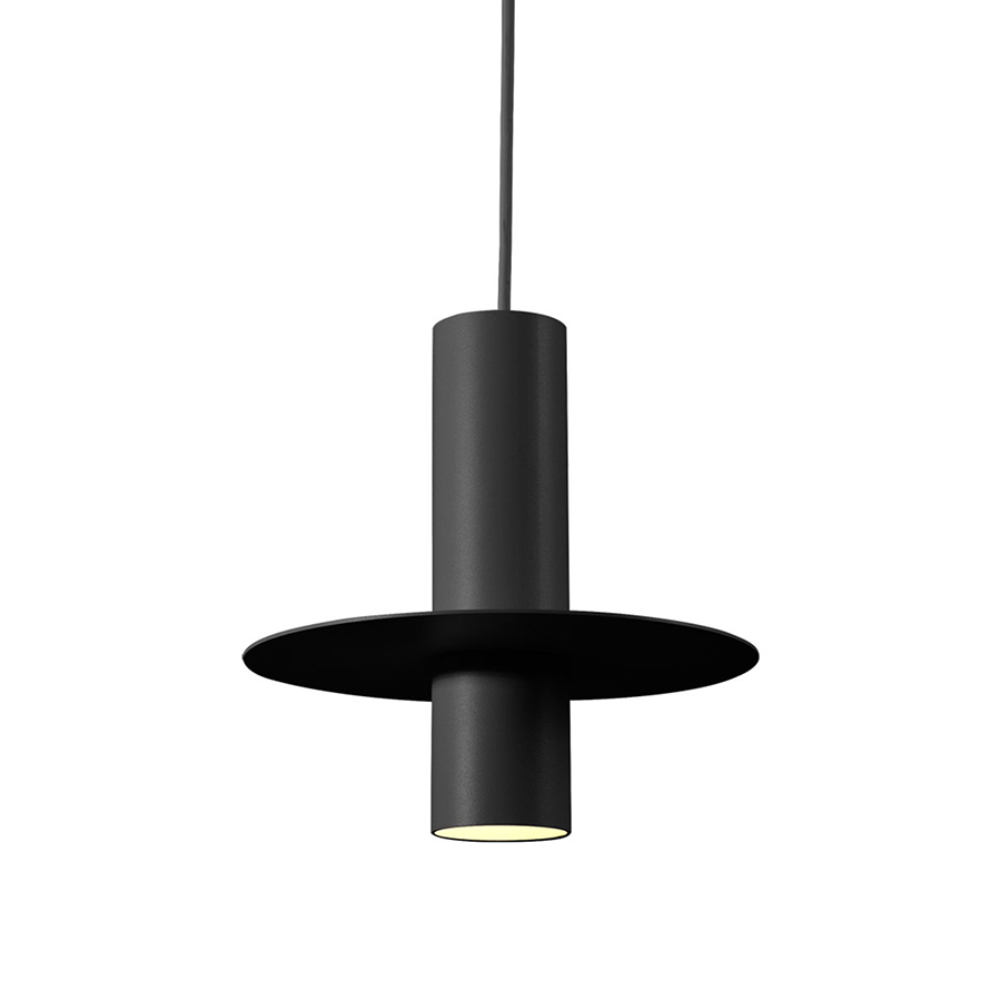 COVO lampe à suspension KREIS (Noir - Métal verni)