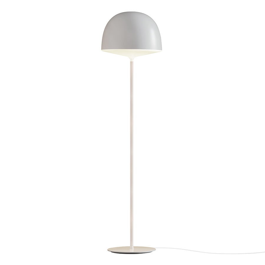 FONTANA ARTE lampadaire CHESHIRE (Blanc - Polycarbonate et métal)