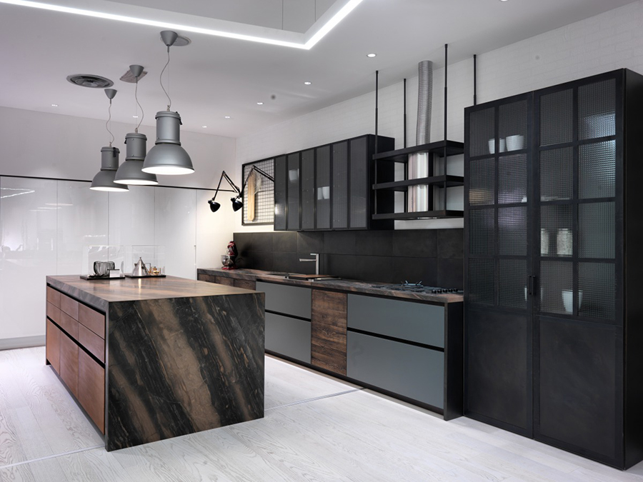 FONTANA ARTE suspension lamp LAMPARA LARGE