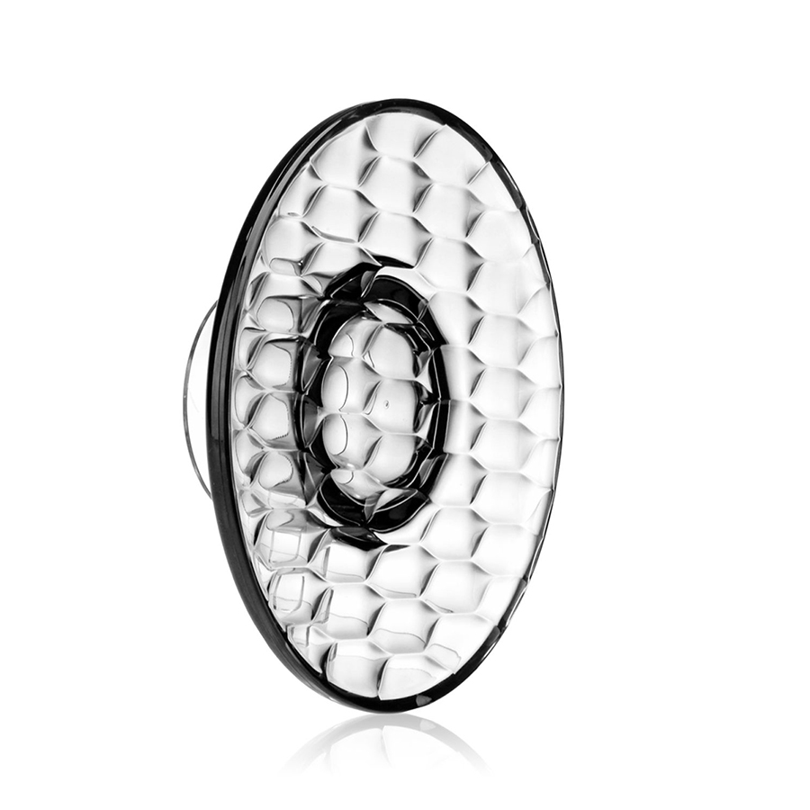 KARTELL set de 2 portemanteau muraux JELLIES COAT HANGERS Ø 19 cm (Cristal - Technopolymère thermopl