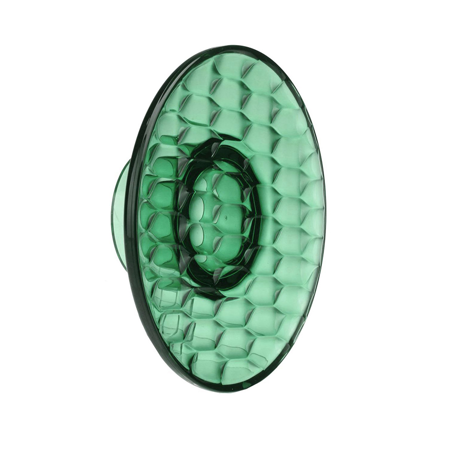 KARTELL set de 2 portemanteau muraux JELLIES COAT HANGERS Ø 19 cm (Vert - Technopolymère thermoplast