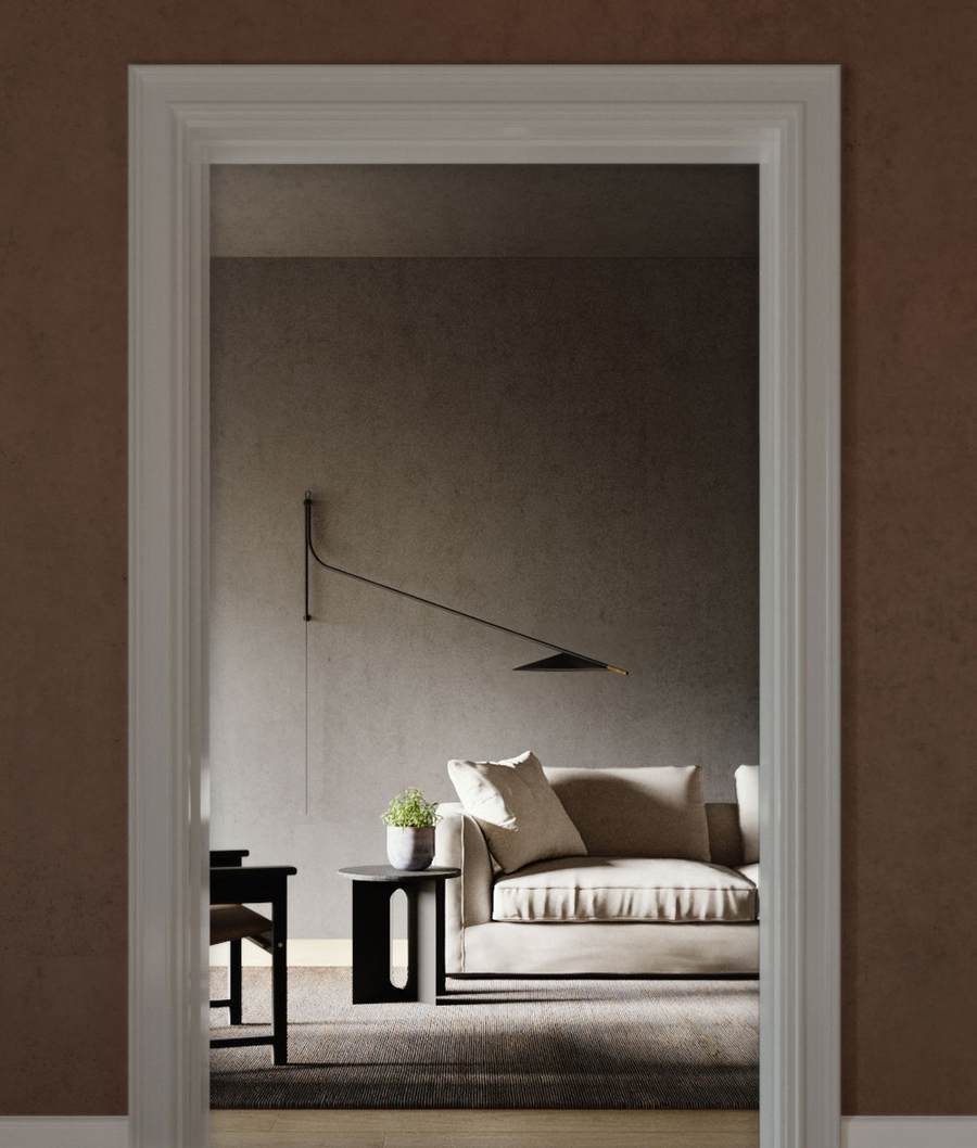 PENTA LIGHT lampe murale GLIFO avec le câble et touch dimmer