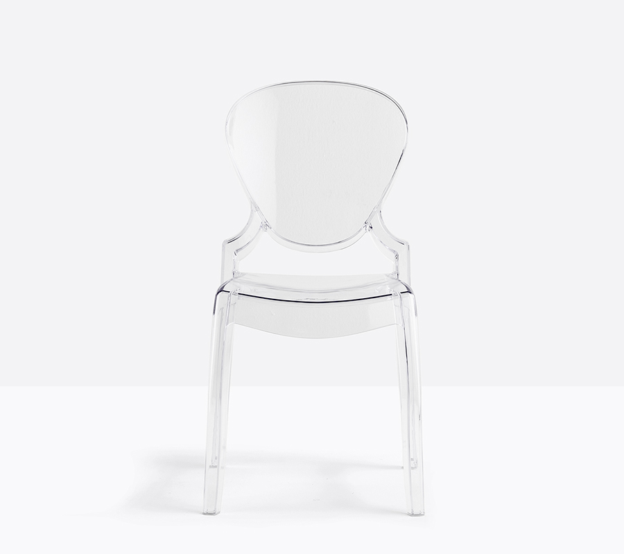 PEDRALI set de 4 chaises QUEEN