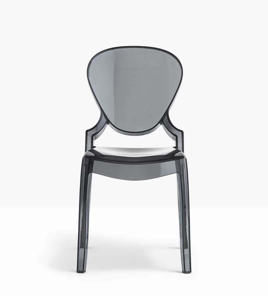 PEDRALI set de 4 chaises QUEEN