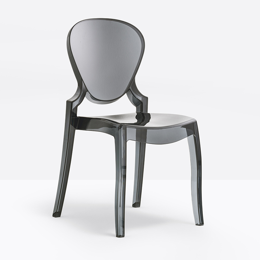 PEDRALI set de 4 chaises QUEEN