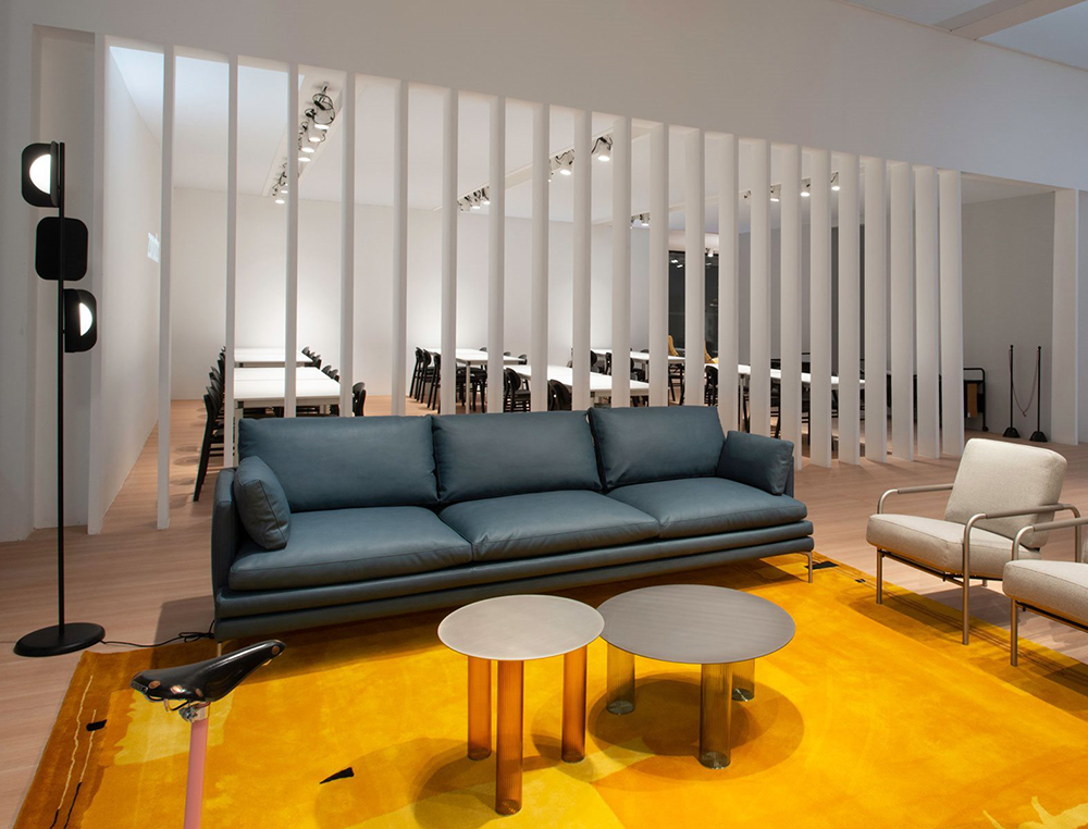 ZANOTTA table basse ronde ECHINO Ø 48 x H 44 cm