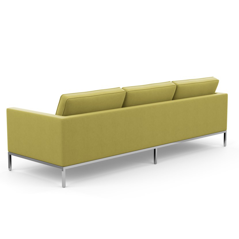 KNOLL sofa with 3 seaters FLORENCE in fabric