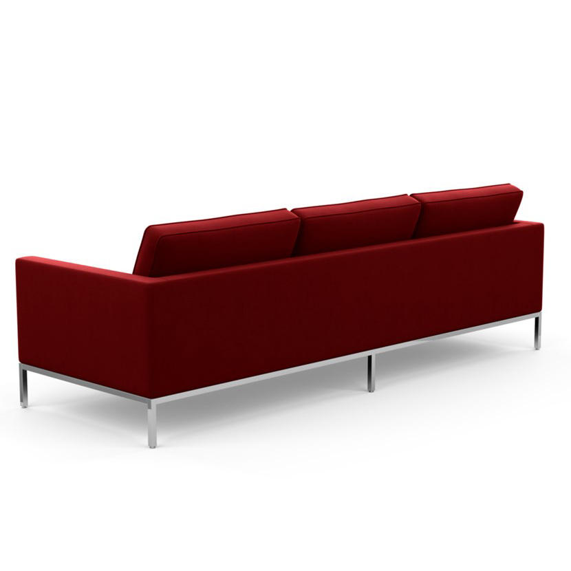 KNOLL sofa with 3 seaters FLORENCE in fabric