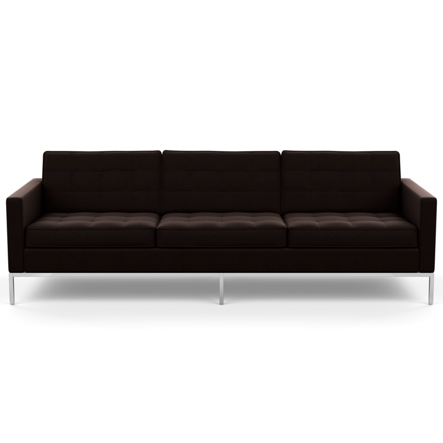 KNOLL sofa with 3 seaters FLORENCE in fabric