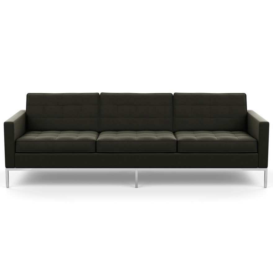 KNOLL sofa with 3 seaters FLORENCE in fabric