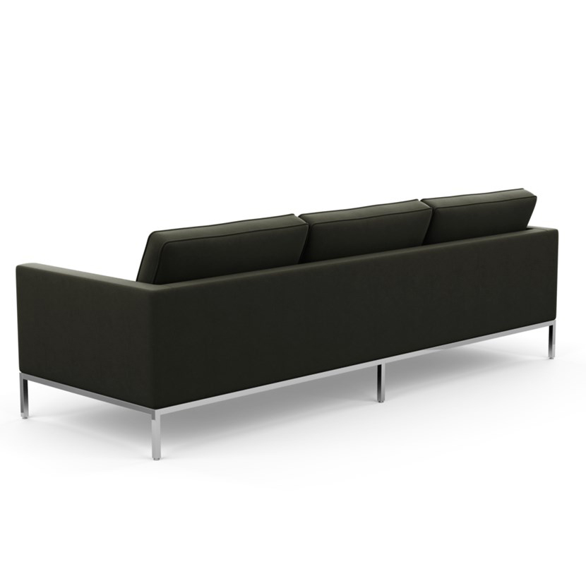 KNOLL sofa with 3 seaters FLORENCE in fabric