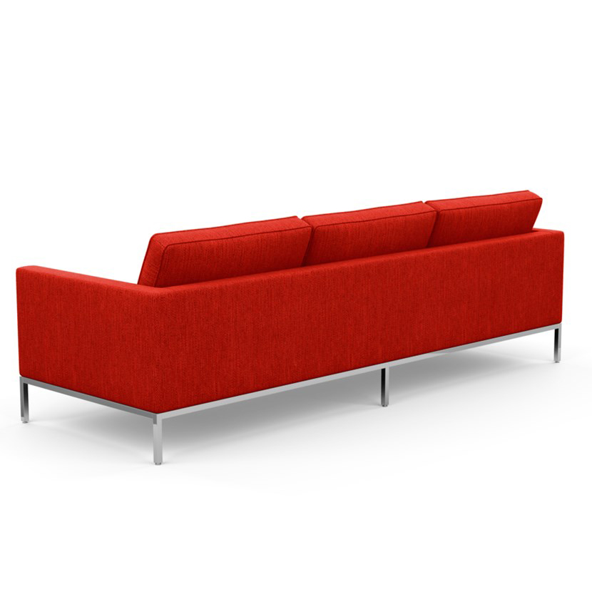 KNOLL sofa with 3 seaters FLORENCE in fabric