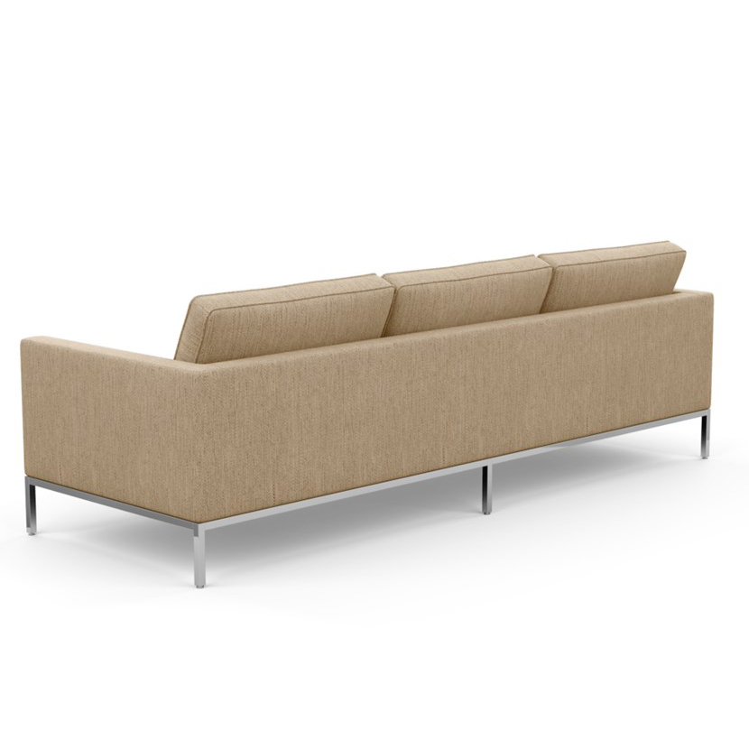 KNOLL sofa with 3 seaters FLORENCE in fabric