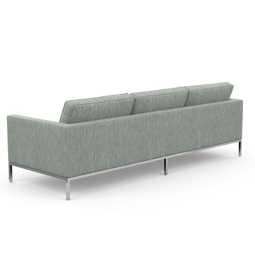 KNOLL sofa with 3 seaters FLORENCE in fabric