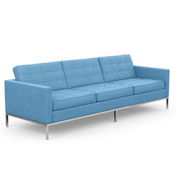 KNOLL sofa with 3 seaters FLORENCE in fabric