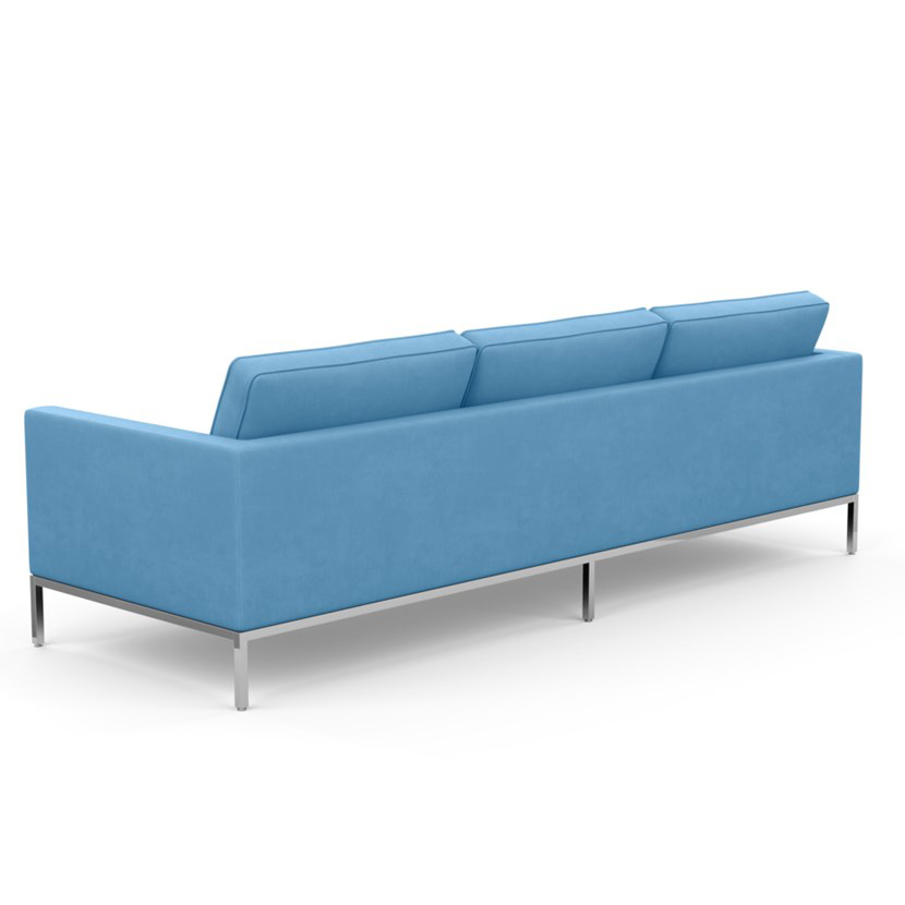 KNOLL sofa with 3 seaters FLORENCE in fabric