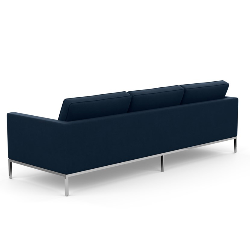 KNOLL sofa with 3 seaters FLORENCE in fabric