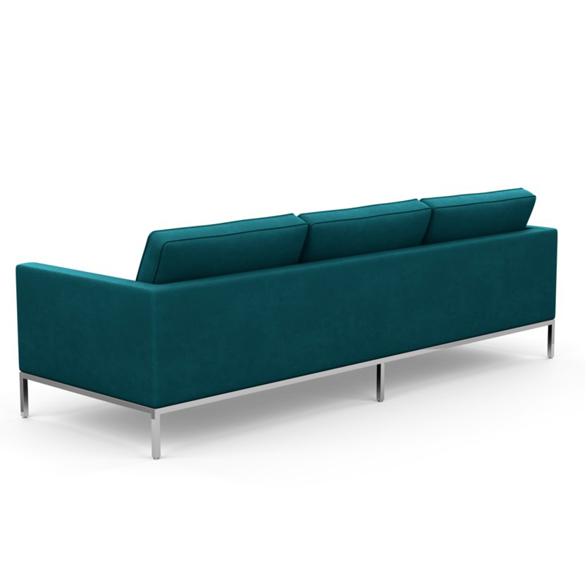 KNOLL sofa with 3 seaters FLORENCE in fabric