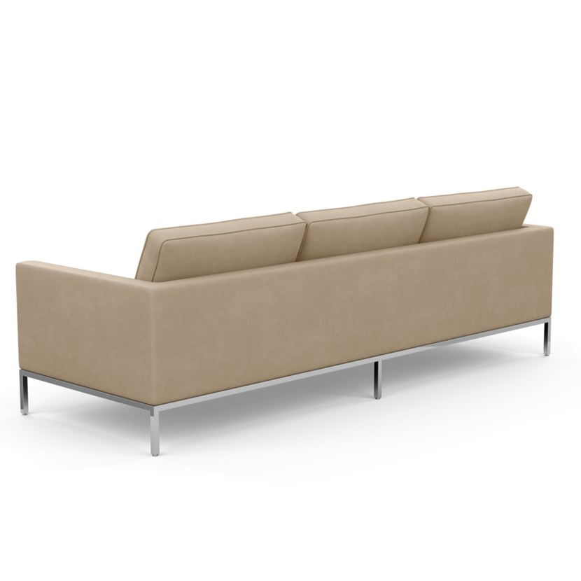 KNOLL sofa with 3 seaters FLORENCE in fabric