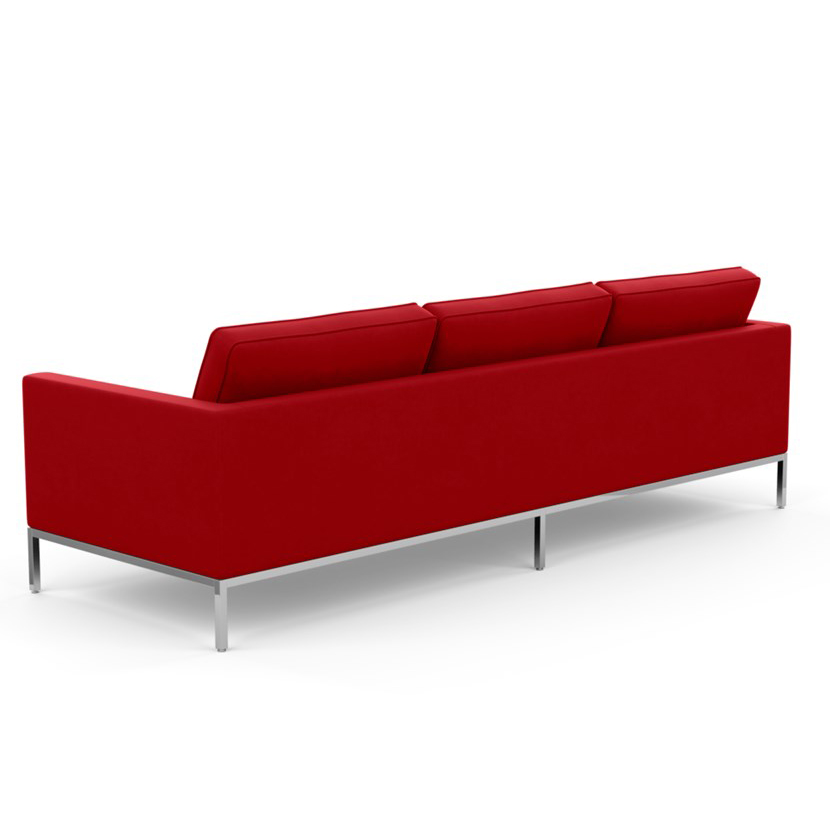 KNOLL sofa with 3 seaters FLORENCE in fabric