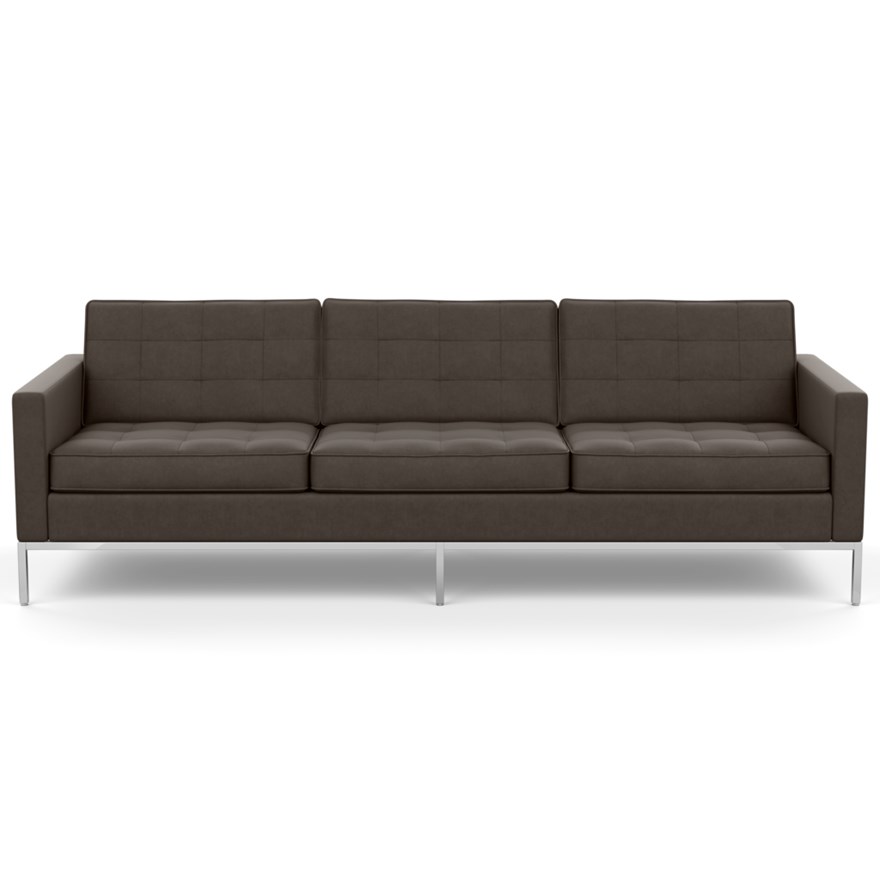 KNOLL sofa with 3 seaters FLORENCE in fabric