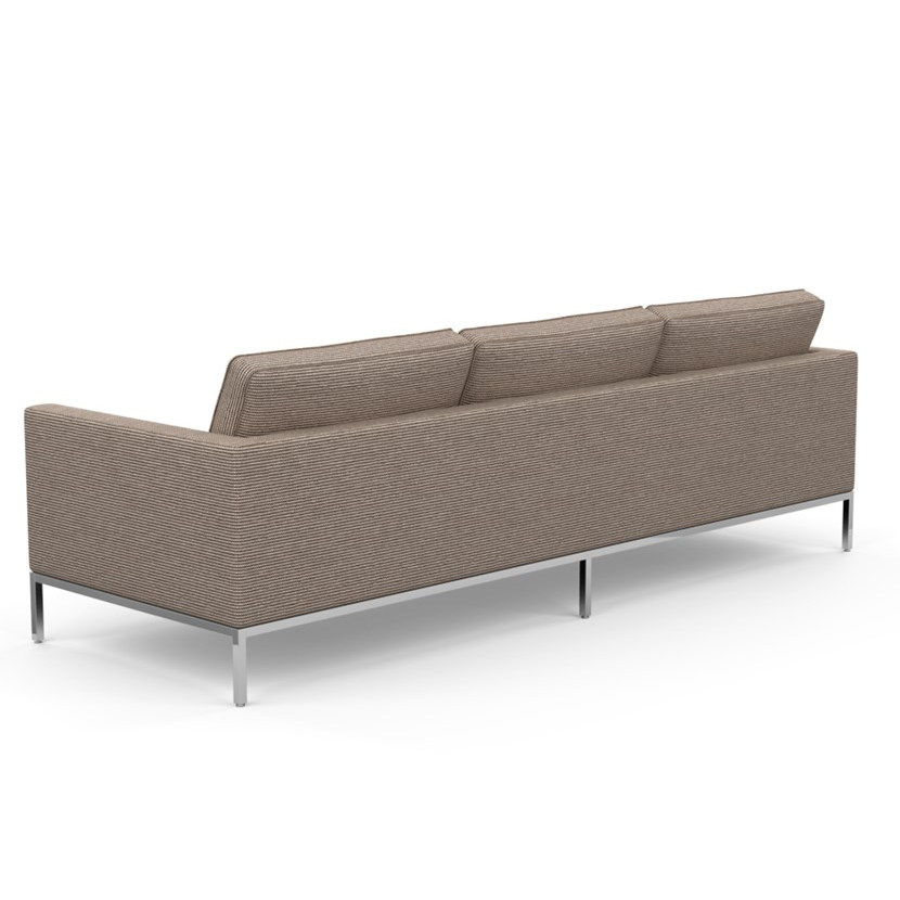 KNOLL sofa with 3 seaters FLORENCE in fabric