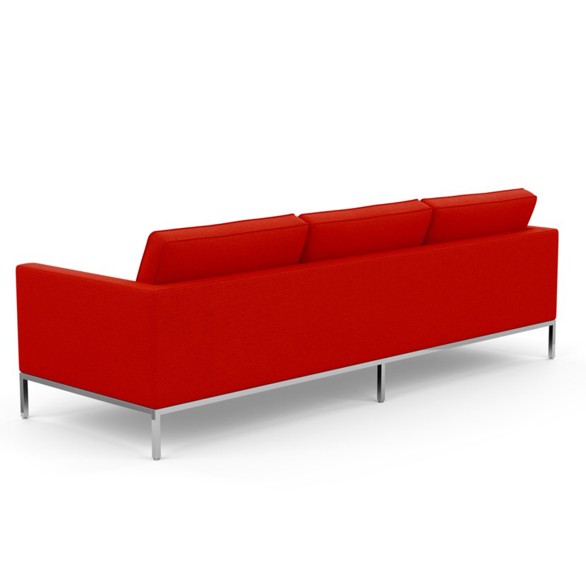 KNOLL sofa with 3 seaters FLORENCE in fabric