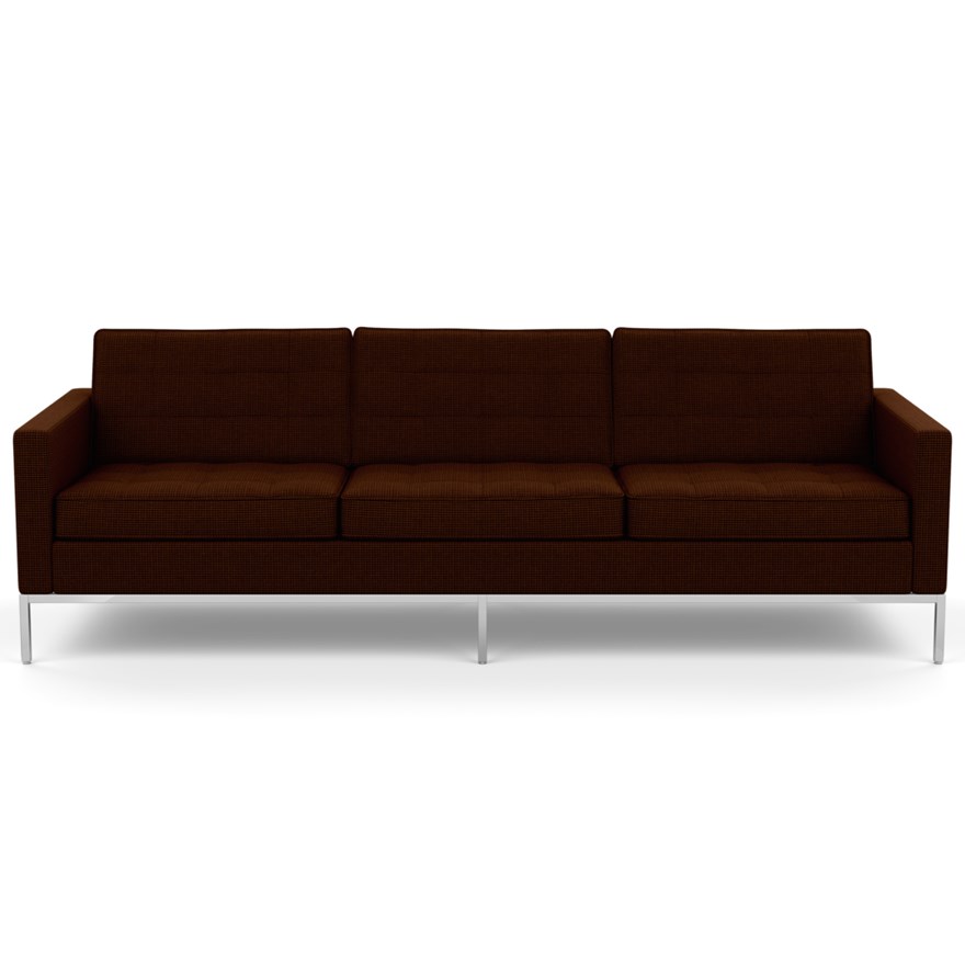 KNOLL sofa with 3 seaters FLORENCE in fabric
