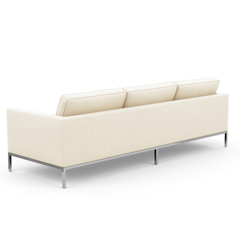 KNOLL sofa with 3 seaters FLORENCE in fabric