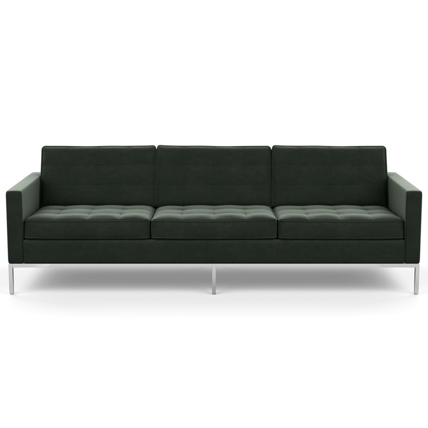 KNOLL sofa with 3 seaters FLORENCE in fabric