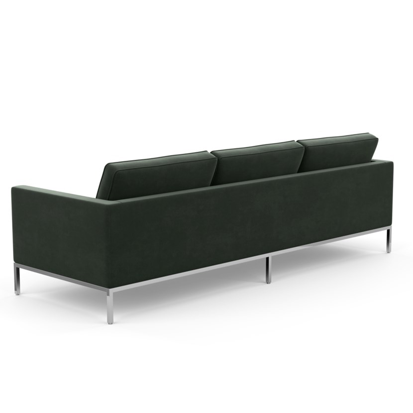 KNOLL sofa with 3 seaters FLORENCE in fabric