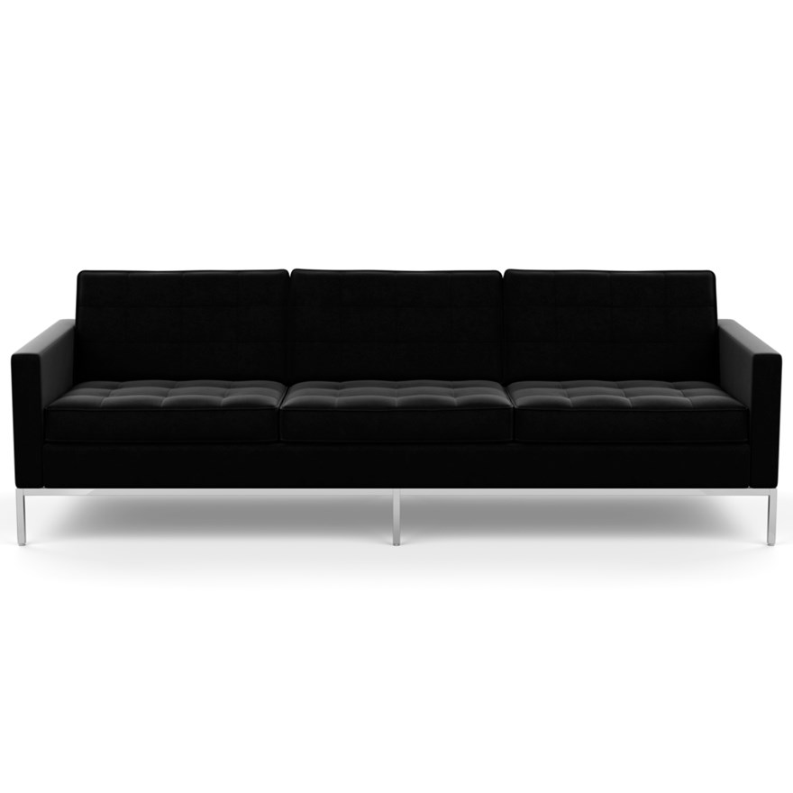 KNOLL sofa with 3 seaters FLORENCE in fabric