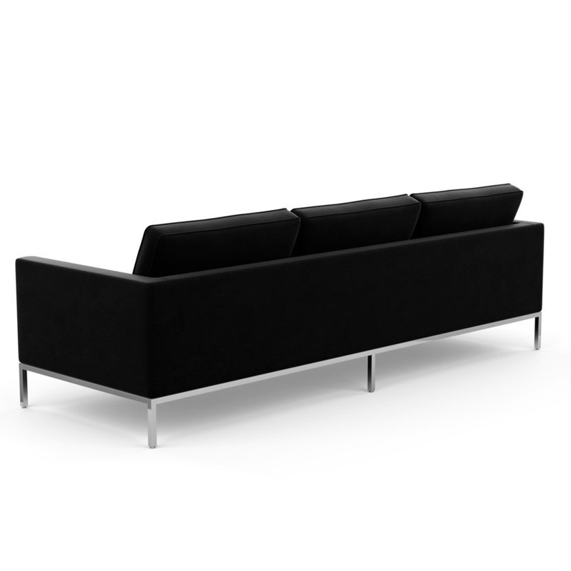 KNOLL sofa with 3 seaters FLORENCE in fabric