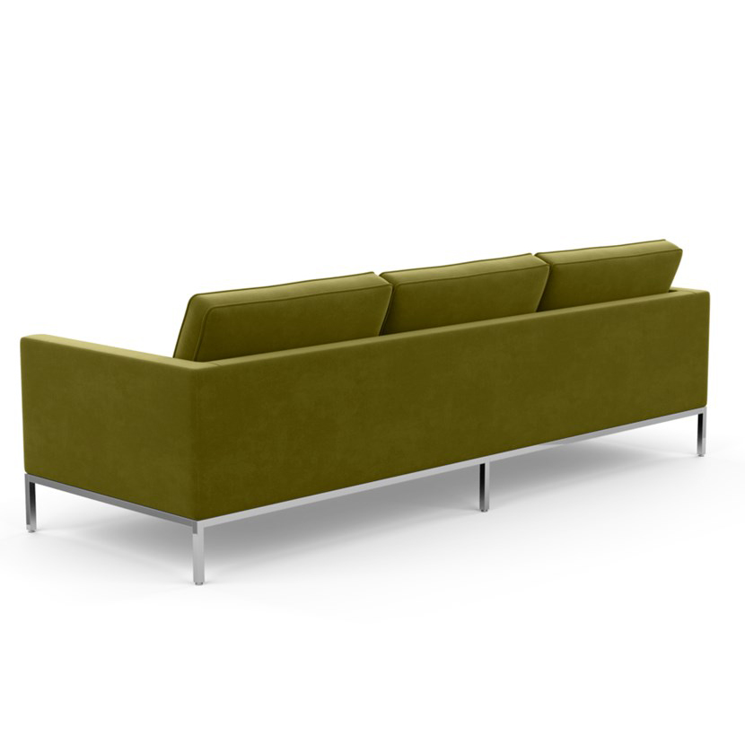 KNOLL sofa with 3 seaters FLORENCE in fabric