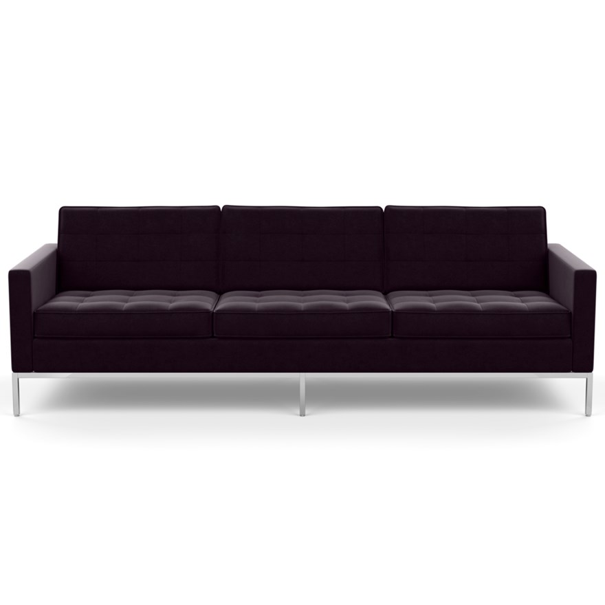 KNOLL sofa with 3 seaters FLORENCE in fabric