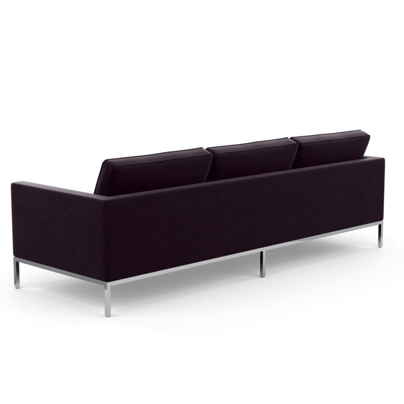KNOLL sofa with 3 seaters FLORENCE in fabric