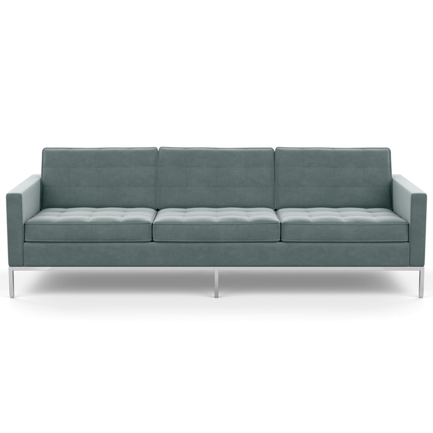 KNOLL sofa with 3 seaters FLORENCE in fabric