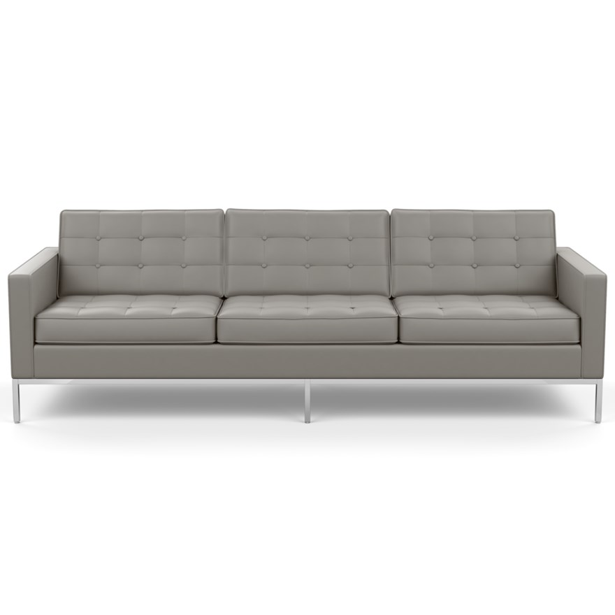 KNOLL canapé à 3 places FLORENCE en cuir