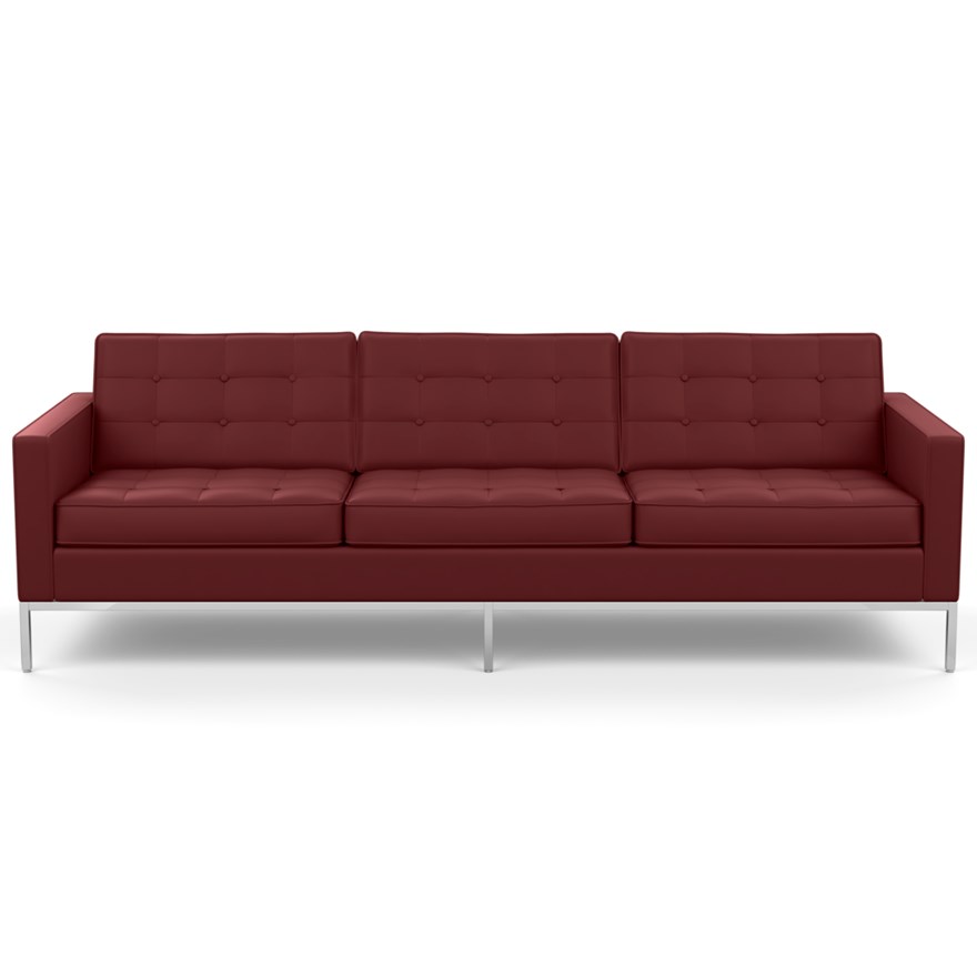 KNOLL canapé à 3 places FLORENCE en cuir