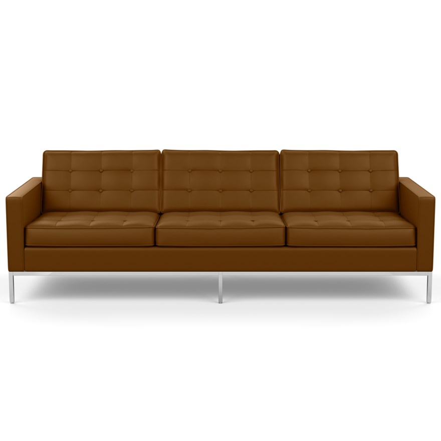 KNOLL canapé à 3 places FLORENCE en cuir
