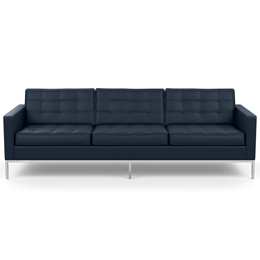 KNOLL canapé à 3 places FLORENCE en cuir